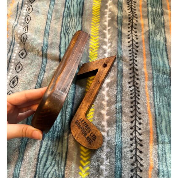 Vintage Wooden handmade Music Notes Wall Decor - Picture 5 of 8